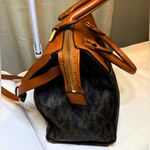 Michael Kors  Black and Brown Satchel Photo 4