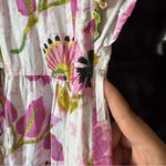 Banjanan Bulbul Muse Spring Floral Dress NEW White Size XS Photo 4