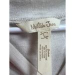 Matilda Jane  Women's Shirt Large Cream Short Ruffle Sleeves Crew Neck Photo 1