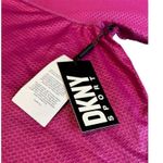 DKNY  Women's Purple Honeycomb Mesh Funnel-Neck Sweatshirt Size M Long Sleeve Photo 4