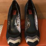 Missoni for Target Black Suede Size 9 1/2 Ladies High Heel Pumps Size 9.5 Shoes Photo 1
