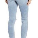 DL1961  Chrissy Distressed Super High Rise Stretch Ankle Jeans Size 27 Photo 1