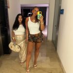 White Fox Boutique  We Were Friends Mini Skirt Feline Photo 2