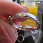 Silver Heart Clover Ring Size 6 Photo 6