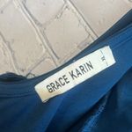 Grace Karin blue fit and flare lace top dress woman’s size XL Photo 2