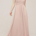 David's Bridal AW Aderes Bridesmaid Prom Formal Special Occasion Wedding Guest Dress, Pink, 8 Photo 0
