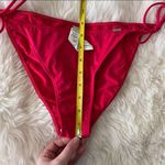 Triumph Tie Strap Bikini Bottoms Dark Pink Size L Photo 5