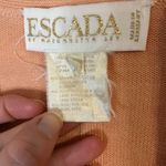 Escada Wool & Silk Blend Vintage Sequin Cardigan Size 36 Photo 3