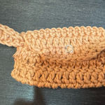 Handmade Crochet Tan Coin purse Photo 0