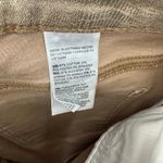  Size US 12R‎ / Chico's Size 2R Long Khaki Jeans Tan Shimmer Snake Print Photo 4