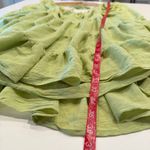 Princess Polly  Danny Long Sleeve Mini Dress Green Size 8 Photo 3