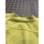 Lululemon Womens Yellow/Lime Perfectly Oversized Pullover Cropped Sweater Size M Photo 7