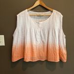 Free People NWT  Little Bit of Something Ombre‎ Top Photo 3