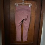 Lululemon Sz 6 Wunder Under HR Crop 23” Flk Plum Flocked Everlux Photo 4