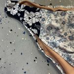 J.Crew NWT High Rise Cheeky Bikini Bottom in Mixed Magnolia Floral Blue 3X Photo 3