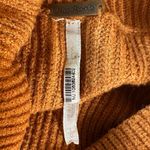 Free People Easy Street Ribbed Turtleneck Sweater Grey Multi Large Oversized Photo 6