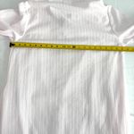 Loti Fashion Smocked Robe Full Zip Light Pink Terrycloth Housecoat Embroidered Size M Photo 10