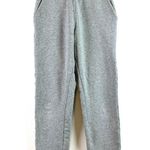 Meshki Amelia High Rise Fitted High Waisted Cotton Lounge Jogger Pant Gray XS Photo 4