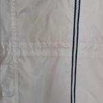 Tommy Hilfiger Windbreaker Jacket Womens Large Long White Spellout Photo 8