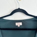 Camila Coelho | Knox Ribbed Cut-Out Chain Detail Midi Dress in Emerald Green Photo 8