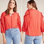 Anthropologie Maeve Jacquin Peasant Blouse Photo 2