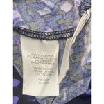 Jones Wear  Dress Womens 12 Purple Black Sleeveless Faux Wrap‎ V-Neck A-Line Photo 4