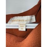 MISA Los Angeles Monteau Los Angeles‎ Ruffle Sleeve Blouse Keyhole Back Casual Top Size M Photo 2