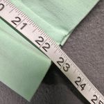 WHBM Cropped Pants Womens 10 Mint Green Elastic Waist Pull On Business Casual Photo 10