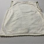 Reference Point VTG Christmas  poinsettia Sweater Vest Women's 2X White Photo 8