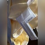 Loft Ann Taylor  Laura Size 12‎ Yellow Wide Leg Dress Pants Photo 7