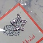 KEEP It Collective Crystal Star Cutout Silver Pendant Photo 0