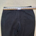 Gap Vintage  Low Rise Straight Leg Black Cotton Women's Pants Size 8R Photo 5