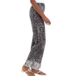 Fever Boudre Black White Crinkle Pleated Pull Photo 2