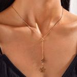 Boutique Star Charm Lariat Necklace  Photo 0