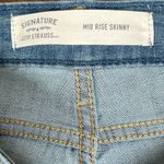 Levi's Signature Mid Rise Skinny Womens Jeans 6M W28/L30 Blue Stretch Med Wash Photo 6