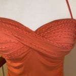 Robin Piccone  orange 2 pc seeing suit size large Photo 2