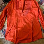 Ralph Lauren  large orange blouse Photo 3