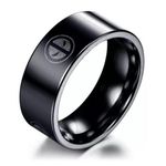 Black Deadpool Ring Photo 0