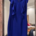 Work Dress Blue Size 4 Photo 0
