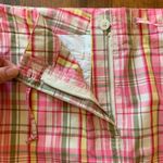 The Limited  NWT Mini Skirt Plaid Pink, White, Green, Yellow Pencil Spring Summer Photo 4