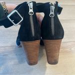 Kork-Ease  Gazania Black Suede Sandals Block Heel Leather Size 10 Photo 7