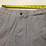 Brandy Melville  One Size Navy White Striped Casual Mini Skirt With Pockets Photo 3