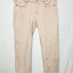Sonoma  Denim Capri Jeans Stretch Pale Pink Mid-Rise Size 10 (32x24) Photo 0