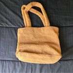 PINK - Victoria's Secret PINK VS Tan Sherpa Tote Bag Photo 3