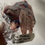 Victoria's Secret PINK Bra XS Floral Pink Purple Racerback Mesh Scoop Neck Lined Photo 6