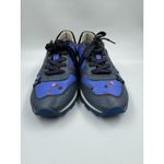 Coach  "Sharky" Shark Fashion Sneaker Runner Shoes Size 6.5 Blue/Grey Rare Womens Photo 1