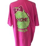 Girlie girl original s T-shirt short sleeve Georgia w/state design on back Sz LAR Photo 1
