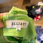 Elliatt  womens Lyric off shoulder ruffle one piece shorts romper green XL Photo 4