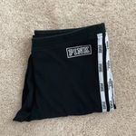 Victoria's Secret VS PINK 2017 Black Friday Sale Logo Black Leggings Photo 3