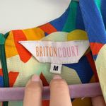 Briton Court Pampas Maxi Dress in Tangerine Tango Blue Size M Photo 1